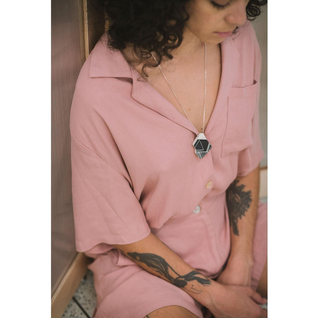 Iracema Soapstone Necklace - Project Três