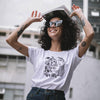 Tanya Printed Organic Cotton T-shirt - Project Três
